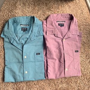 RVCA button ups